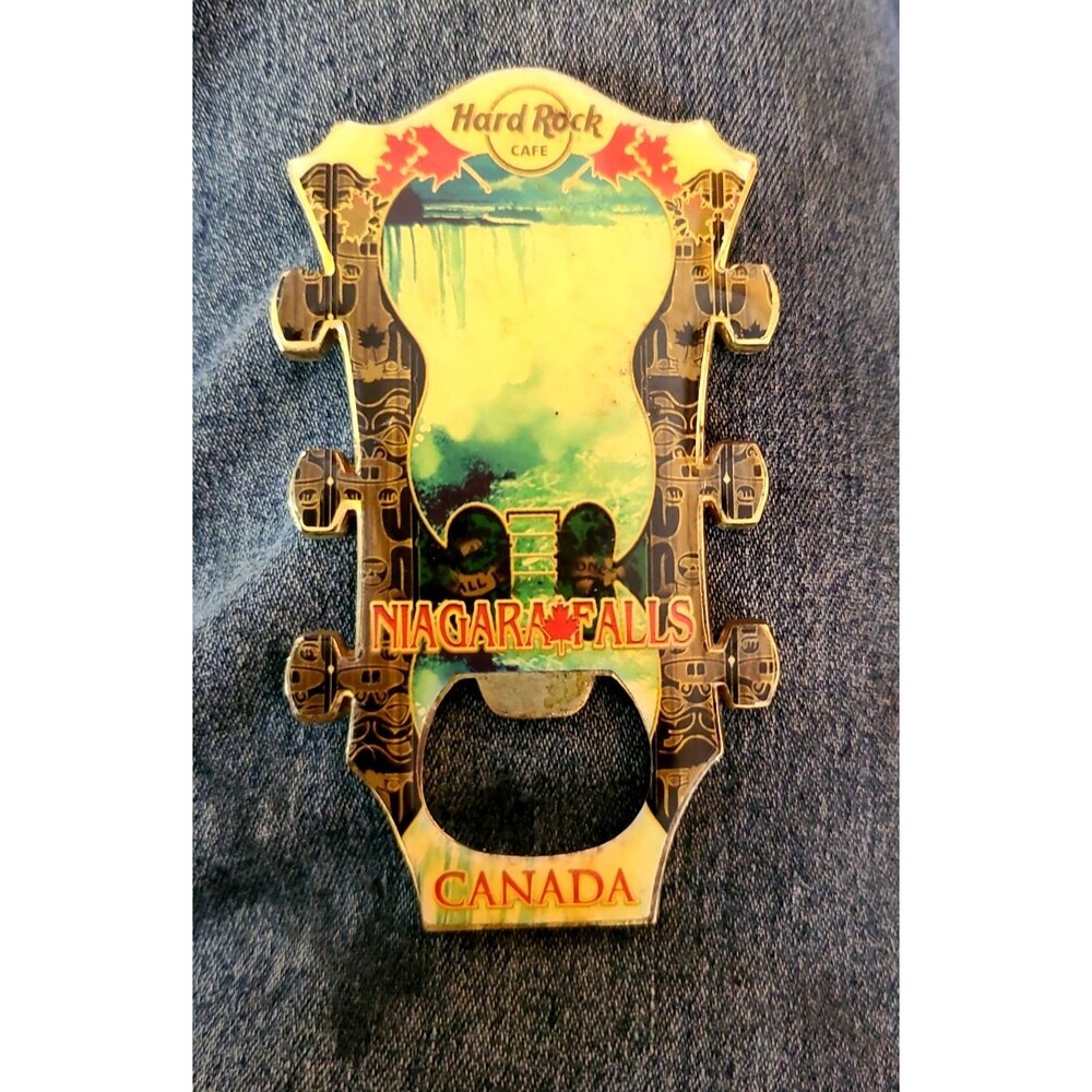 Hard Rock Cafe NIAGARA FALLS CANADA V20 City Bottle Opener 🔵